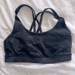 Lululemon BRAND new camo sports bra!